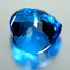 17.39 ct Mind-Boggling Heart (16.34 x 14.68 mm) Brazil Swiss Blue Topaz Gemstone