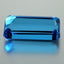 24.78 ct Best Emerald(21.91 x 10.76 mm)Brazil Swiss Blue Topaz Natural Gemstone