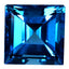20.97 ct Tremendous Princess (14.91 x 14.96 mm) Brazil Swiss Blue Topaz Gemstone