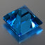 20.97 ct Tremendous Princess (14.91 x 14.96 mm) Brazil Swiss Blue Topaz Gemstone