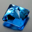 26.87 ct Eye-catching Princess(17.00 x 17.06 mm)Brazil Swiss Blue Topaz Gemstone