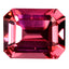 1.77 ct Octagon (7.98 x 6.47 mm) (Un-Heated) Mozambique Pink Tourmaline Gemstone