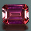 1.58 ct Octagon (8.26 x 6.30 mm) (Un-Heated) Mozambique Pink Tourmaline Gemstone