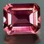 1.66 ct Fair Octagon(7.87 x 6.46 mm)(Un-Heated)Mozambique Pink Tourmaline Stone