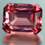 0.88 ct Octagon (6.56 x 5.09 mm) (Un-Heated) Mozambique Pink Tourmaline Gemstone