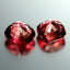 1.87 ct(2pcs)Superb MATCHING PAIR Cushion(6.40 x 6.17 mm)Pink Tourmaline Stone
