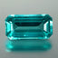 1.45 ct Dazzling Octagon (9.15 x 4.83 mm) Brazil Paraiba Blue Apatite Gemstone