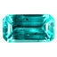 1.70 ct Eye-opening Octagon(9.46 x 5.09 mm)Brazil Paraiba Blue Apatite Gemstone