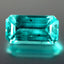 1.70 ct Eye-opening Octagon(9.46 x 5.09 mm)Brazil Paraiba Blue Apatite Gemstone
