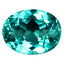 1.34 ct Supreme Oval(7.44 x 5.70 mm)Brazil Paraiba Blue Apatite Natural Gemstone
