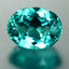 1.34 ct Supreme Oval(7.44 x 5.70 mm)Brazil Paraiba Blue Apatite Natural Gemstone