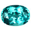 1.12 ct Best Oval (7.33 x 5.35 mm) Brazil Paraiba Blue Apatite Natural Gemstone
