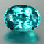 1.12 ct Best Oval (7.33 x 5.35 mm) Brazil Paraiba Blue Apatite Natural Gemstone