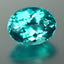 1.14 ct Awe-inspiring Oval (6.97 x 5.50 mm) Brazil Paraiba Blue Apatite Gemstone