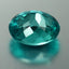 1.14 ct Awe-inspiring Oval (6.97 x 5.50 mm) Brazil Paraiba Blue Apatite Gemstone