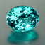 1.30 ct Pretty Oval(7.22 x 5.81 mm)Brazil Paraiba Blue Apatite Natural Gemstone