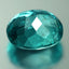 1.12 ct Pleasant Oval Cut (6.68 x 5.58 mm) Brazil Paraiba Blue Apatite Gemstone