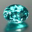 1.12 ct Lovely Oval(7.16 x 5.31 mm)Brazil Paraiba Blue Apatite Natural Gemstone