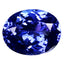 2.90 ct Gorgeous Oval (9.91 x 7.86 mm) Tanzania Purplish Blue Tanzanite Gemstone