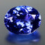 2.90 ct Gorgeous Oval (9.91 x 7.86 mm) Tanzania Purplish Blue Tanzanite Gemstone