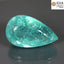 GIA Certified 16.61 ct Pear (20.11 x 12.13 mm) Copper Brazil Paraiba Tourmaline