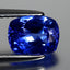 1.52 ct AAAA Splendid Cushion (7.84 x 6.06 mm) Purplish Blue Tanzanite Gemstone