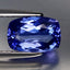 1.69 ct AAAA Marvelous Cushion (8.88 x 5.98 mm) Purplish Blue Tanzanite Gemstone