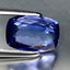 1.69 ct AAAA Marvelous Cushion (8.88 x 5.98 mm) Purplish Blue Tanzanite Gemstone