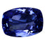 1.55 ct AAAA Gorgeous Cushion (8.12 x 5.83 mm) Purplish Blue Tanzanite Gemstone