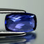 1.49 ct AAAA Stunning Cushion (8.65 x 5.37 mm) Purplish Blue Tanzanite Gemstone