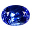 2.54 ct AAAA Superior Oval Cut (9.47 x 6.92 mm) Purplish Blue Tanzanite Gemstone