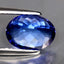 2.54 ct AAAA Superior Oval Cut (9.47 x 6.92 mm) Purplish Blue Tanzanite Gemstone