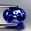 1.78 ct AAAA Unbelievable Oval (8.72 x 6.37 mm) Purplish Blue Tanzanite Gemstone