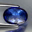 1.78 ct AAAA Unbelievable Oval (8.72 x 6.37 mm) Purplish Blue Tanzanite Gemstone