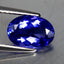 1.51 ct AAAA Great looking Oval(8.91 x 6.19 mm)Purplish Blue Tanzanite Gemstone