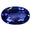1.36 ct AAAA Good-looking Oval (8.83 x 5.64 mm) Purplish Blue Tanzanite Gemstone