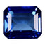 1.64 ct AAAA Octagon (7.73 x 6.41 mm) Purplish Blue Tanzanite Gemstone