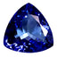 1.75 ct AAAA Grand looking Trillion(8.19 x 8.14 mm)Purplish Blue Tanzanite Stone