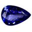1.96 ct AAAA Exquisite Pear (10.44 x 7.22 mm) Purplish Blue Tanzanite Gemstone