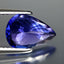 1.96 ct AAAA Exquisite Pear (10.44 x 7.22 mm) Purplish Blue Tanzanite Gemstone