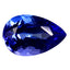 1.77 ct AAAA Beautiful Pear (9.63 x 6.18 mm) Purplish Blue Tanzanite Gemstone