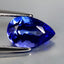 1.77 ct AAAA Beautiful Pear (9.63 x 6.18 mm) Purplish Blue Tanzanite Gemstone