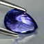 1.77 ct AAAA Superior Pear Cut (9.43 x 6.42 mm) Purplish Blue Tanzanite Gemstone