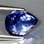 1.58 ct AAAA Mesmerizing Pear (8.70 x 6.88 mm) Purplish Blue Tanzanite Gemstone