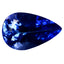 1.73 ct AAAA Eye-opening Pear (9.84 x 6.27 mm) Purplish Blue Tanzanite Gemstone