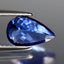 1.73 ct AAAA Eye-opening Pear (9.84 x 6.27 mm) Purplish Blue Tanzanite Gemstone