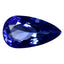 1.70 ct AAAA Superb Pear Cut (10.57 x 5.88 mm) Purplish Blue Tanzanite Gemstone
