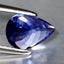1.37 ct AAAA Beautiful Pear (8.64 x 6.28 mm) Purplish Blue Tanzanite Gemstone