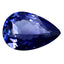 1.87 ct AAAA Great looking Pear(10.22 x 6.88 mm)Purplish Blue Tanzanite Gemstone