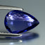 1.87 ct AAAA Great looking Pear(10.22 x 6.88 mm)Purplish Blue Tanzanite Gemstone